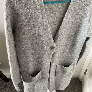 Grey Midi Cardigan | Dynamite